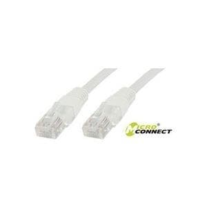 MicroConnect - Nätverkskabel - RJ-45 (M) till RJ-45 (M) - 25 m - UTP - CAT 5e - vit