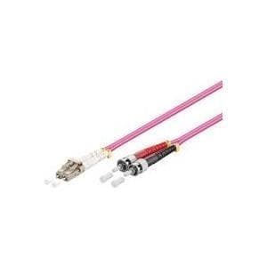 Microconnect FIB412003-4 3m LC/UPC ST/UPC Violet fiberoptisk kabel (FIB412003-4)