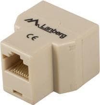Lanberg AD-RJ45-2RJ45-OU Network Splitter Beige (AD-RJ45-2RJ45-OU)