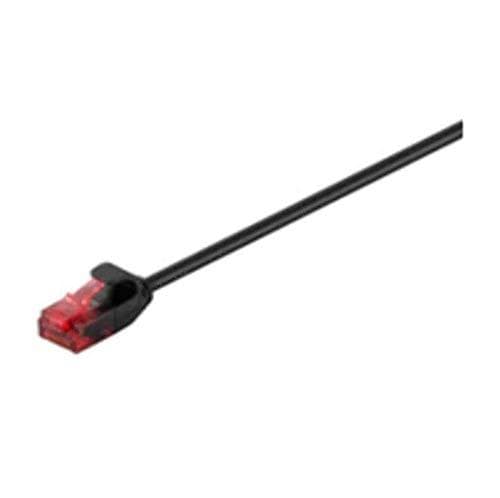 Microconnect V-UTP602S-SLIM netværkskabel 2m Cat6 U/UTP (UTP) sort - Netværkskabel (2m, Cat6, U/UTP (UTP), RJ-45, RJ-45, sort)