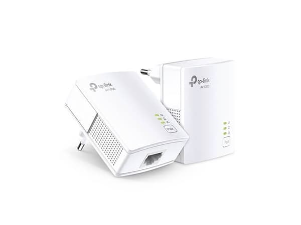 TP-Link TL-PA7017 KIT, 1000 Mbit/s, IEEE 802.3, IEEE 802.3ab, IEEE 802.3u, Type F, OFDM, 128-bit AES, 300 m