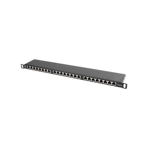 Lanberg PPS5-0024-B - patch-panel - 0.5U - 19"