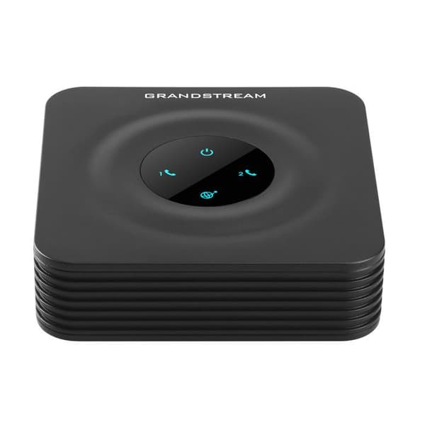 GRANDSTREAM HT802 2-portars VoIP-telefonadapter - hög röstkvalitet och förbättrad säkerhet