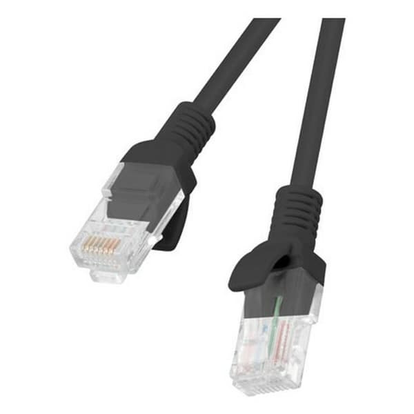 Nätkabel UTP Styv Kategori 5e Lanberg PCU5-20CC-0200-BK Svart 2 m