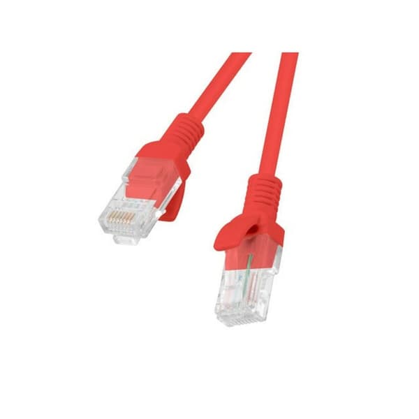 UTP kategori 5 stift netværkskabel Lanberg PCU5-20CC-0050-R Rød 50 cm