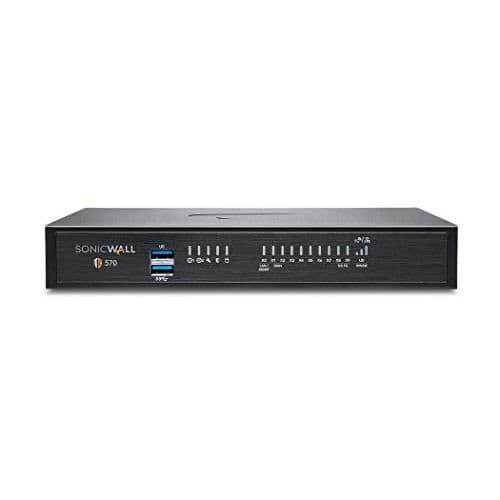 Säkerhetsanordning - SONICWALL - TZ570 - 1 års TotalSecure-tjänst - GigE-portar - 5 GigE