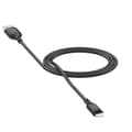 Miniatyrbild 1 av 5: mophie-Essentials-Kabel-USBA-ljus-1M-TPE-FG-Svart-INTL
