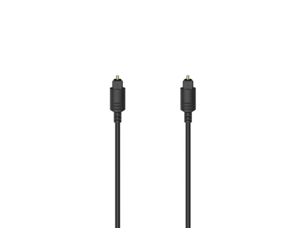 Hama 00305023, TOSLINK, Uros, TOSLINK, Uros, 1,5 m, Musta