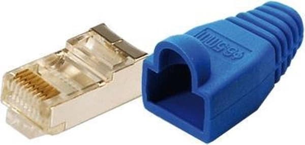 LogiLink MP0014 kabelkontakt RJ-45 Blå