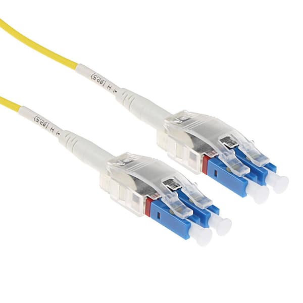 ACT RL8220 Fiberoptisk kabel 20m LSZH OS2 2x LC Gul (RL8220)