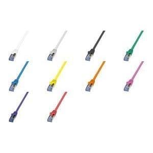 LogiLink patchkabel, kat. 6A, S/FTP, 30,0 m, sort afskærmet (PIMF), 4 x 2 AWG 26/7, opgave: 1:1, kobbertråd, - 1 vare (CQ3123S)
