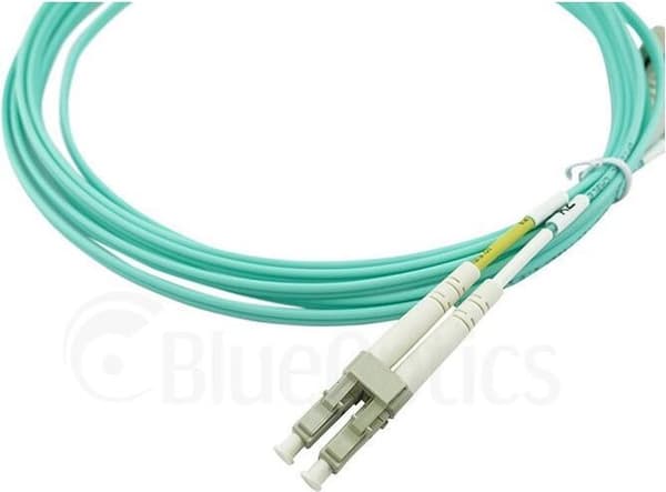 Kompatibel Lenovo ASRA BlueOptics Duplex fiberoptisk patch-kabel, LC-UPC/LC-UPC beige, 15 meter, multimode, G50/125µm OM3, indgangsdæmpning: mindre en