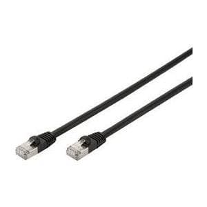 DIGITUS-ulkokaapeli Cat-6 - 3m - S-FTP suojaus - kuparijohtimet - LDPE-kuori - verkkokaapeli - musta