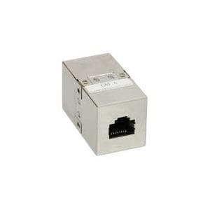InLine patchkabelkoppling - 2xRJ-45 - Cat6 - skärmad (69990B)
