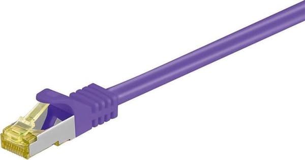 Wentronic 91609 - Cat 7 STP Kabel - RJ45 - 2 m - Lilla