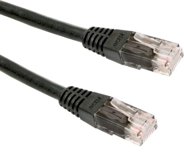 CablExpert PP12-3M/BK - Netværkskabel, UTP Cat5E, sort