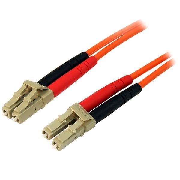 StarTech.com Multimode 50/125 Duplex kuituoptinen liitäntäjohto LC - LC - Verkkokaapelit - LC Multi-Mode (M) - LC Multi-Mode (M) - 3,0 m - Kuituoptiik