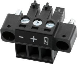 AXIS TU6001 - Datakontakt - 3-polig plint (3,81 mm) (pack om 10) (02464-021)