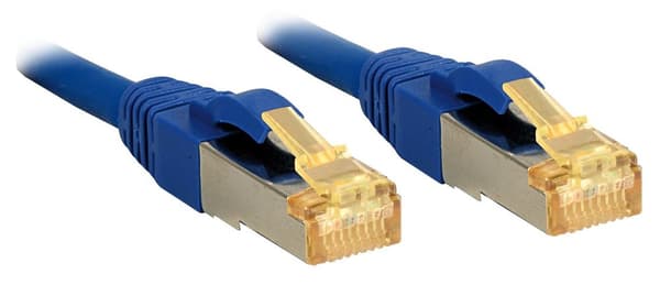 Lindy 47281 verkkokaapeli 5 m Cat7 S/FTP (S-STP) Sininen