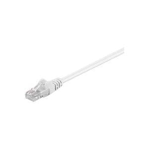 MicroConnect - netværkskabel - RJ-45 (M) til RJ-45 (M) - 25 cm - UTP - CAT 5e - snoet - hvid