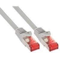 InLine® patchkabel, S/FTP (PiMf), Cat.6, grå, 10m (76400)