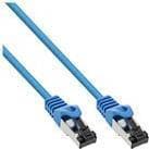 INLINE - patchkabel - RJ-45 (M) til RJ-45 (M) - 1,5 m - SFTP, PiMF - CAT 8.1 - IEEE 802.3af/IEEE 802.3at - halogenfri, formet, rund, uden krog, snoet,