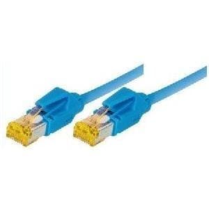 Patch-kaapeli S/FTP, PiMF, Cat 6a, sininen, 1,5 m 10 Gigabit/s, halogeeniton, Draka-kaapelilla ja Hirose-liittimillä TM31 (aiempi nimitys S/STP) (7220
