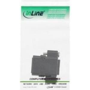 InLine - Verkkoliitin - RJ-45 (F) - RJ-45 (F) - UTP - CAT 6 - Musta (69990Y)