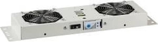EFB-Elektronik GmbH 2-faldig fläktenhet, plug & play för BASIC+IP55 vägghus, RAL7035, lämplig för installation i BASIC och IP55 vägghus<br />Termostat