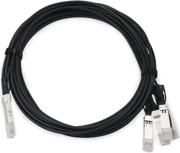 DIGITUS - 40 Gt:n suoraliitäntäkaapeli - QSFP+ (M) - SFP+ (M) - 3 m - SFF-8431/SFF-8432/SFF-8436/SFF-8472