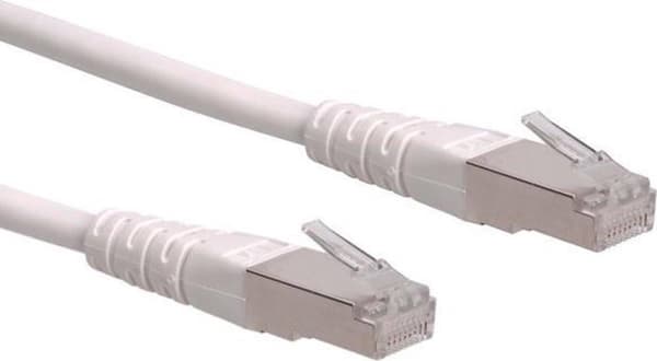 ROLINE S/FTP (PiMF) patchkabel Cat.6, hvid 20m