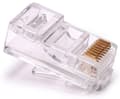 Miniatyrbillede 2 af 2: RJ45-stikpakke med 100 stk. RJ45-stikpakke med 100 stk.