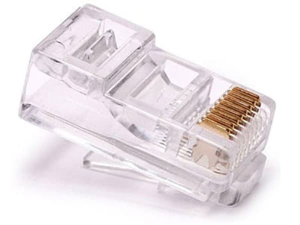 RJ45-stikpakke med 100 stk. RJ45-stikpakke med 100 stk.