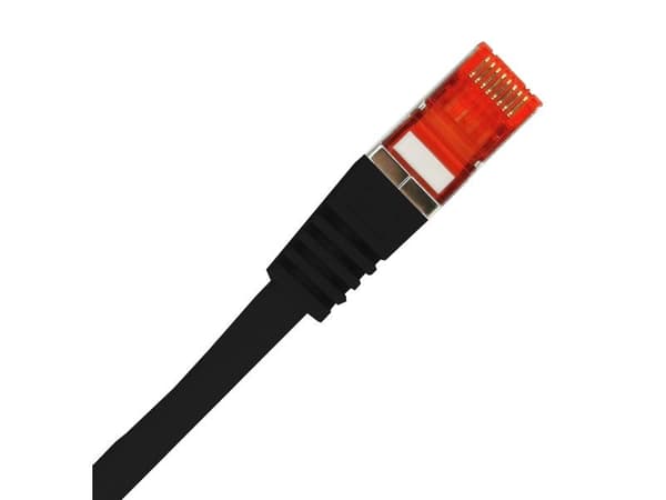 Alantec KKS6CZA0.5 Patchkabel F/UTP kat.6 PVC 0.5m sort