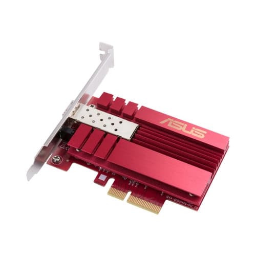 ASUS XG-C100F - nätverksadapter - PCIe 3.0 x4 - 10 Gigabit SFP+ x 2
