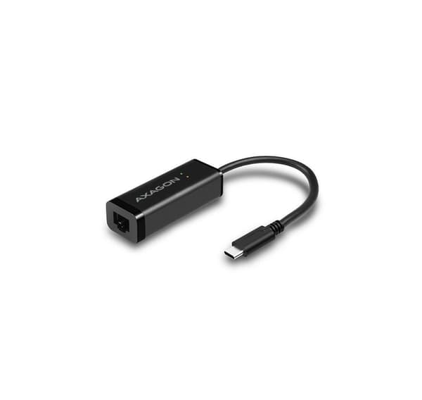 AXAGON, ADE-SRC Højhastigheds USB-C 3.1 Gigabit Ethernet 10/100/1000 Mbit adapter med automatisk installation