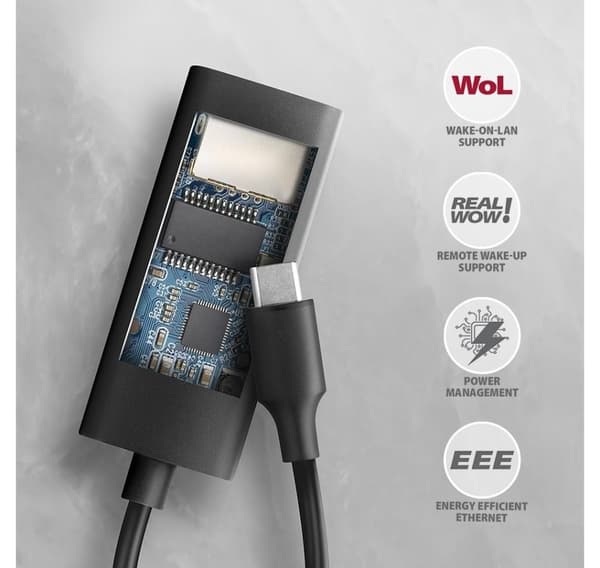 AXAGON, ADE-ARC USB-C Gigabit Ethernet-adapter
