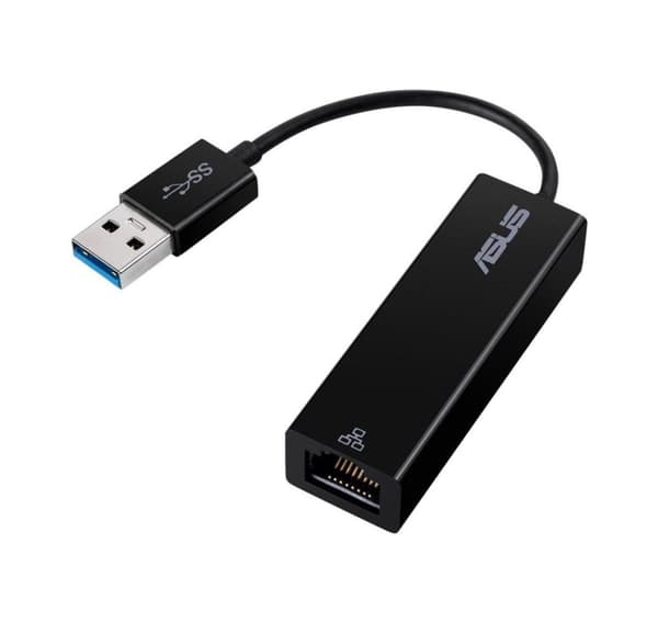 Asus, USB Typ-A till RJ45, OH102 U3 TILL RJ45 DONGLE, 90XB05WN-MCA030