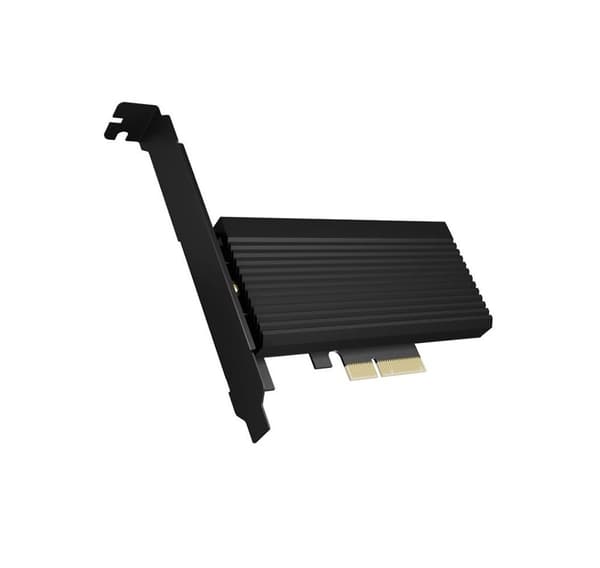 Raidsonic, omvandlare för 1x HDD/SSD för PCIe x4-kortplats, IB-PCI208-HS Svart