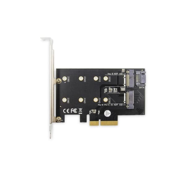 Digitus, M.2 NGFF / NVMe SSD PCI Express 3.0 (x4) tilføjelseskort, DS-33170