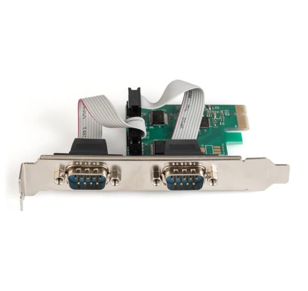 Digitus, 2-ports serielt interfacekort, PCIe, DS-30000-1