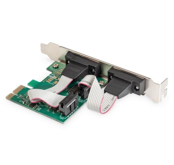 Digitus, 2-ports serielt interfacekort, PCIe, DS-30000-1