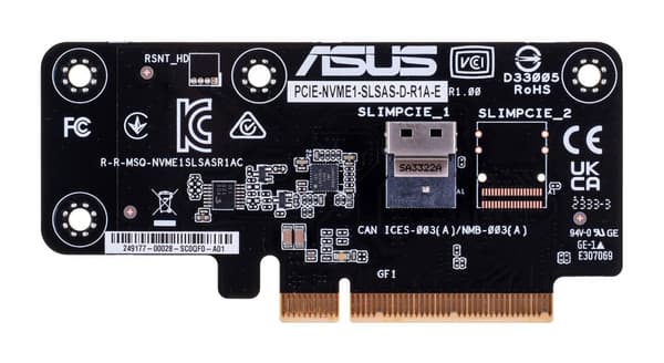 Plattformskablar Asus RS300-E12/NVMe-SLSAS-D-R1A-E