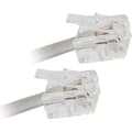 Miniatyrbild 1 av 2: ADSL-kabel RJ11 - APM - Hane/Hane - Vit - 2m