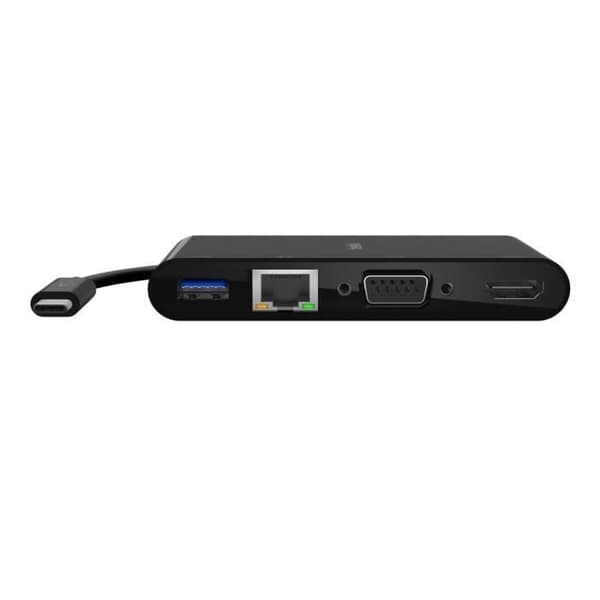 Belkin USB Hub 4 i 1 USB-C HUB (HDMI, VGA, RJ45, USB-A)
