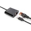Miniatyrbild 2 av 4: Digitus DN-3027 USB-C, RJ45-adapter DN-3027 [1x USB-C™ hane - 1x RJ45 hona, USB-C™ hona] med RJ45-uttag, med