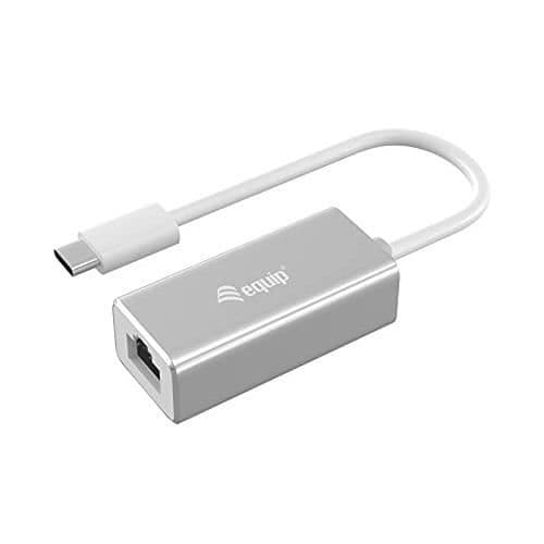 USB Typ C till RJ45 Gigabit nätverksadapter - EQUIP - 10-100-1000-0.1
