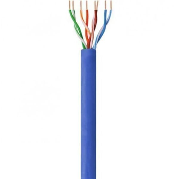 Techly ITP6-CCA-305-BL, 305m, Cat6, U-UTP (UTP), Blå