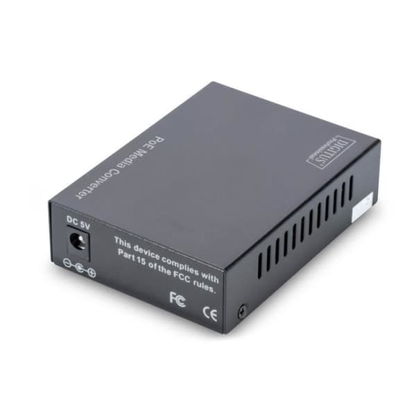Ethernetkonverter Digitus DN-82150 - 1000 Mbit/s - 500 m - PoE - Multimode - SC