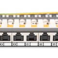 Miniatyrbild 3 av 3: Patchpanel 24 portar CAT 6a Class EA Shielded 0.5U Black - DIGITUS